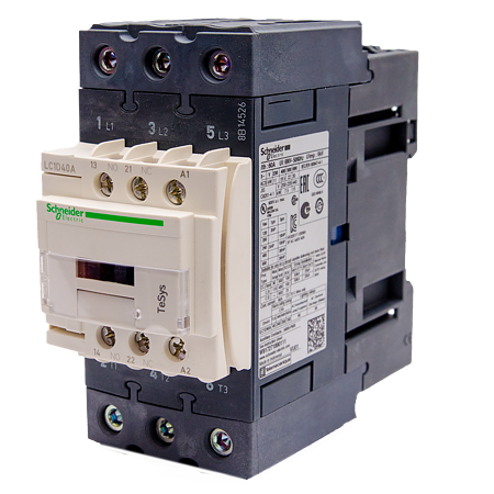 Contactor TeSys D, Schneider LC1D40P5, 3P 40A, aux 1NO+1NC - 230V