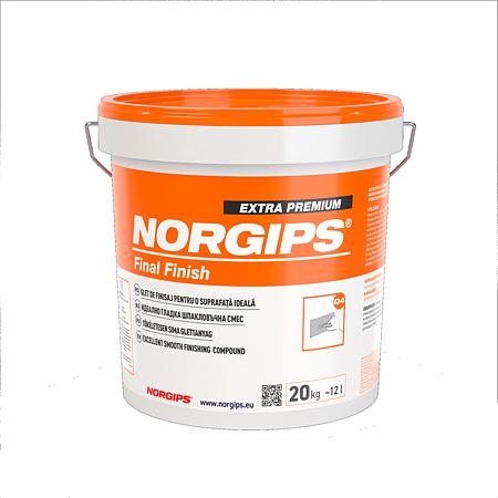 Glet gata preparat Norgips Final Finish, 20 kg