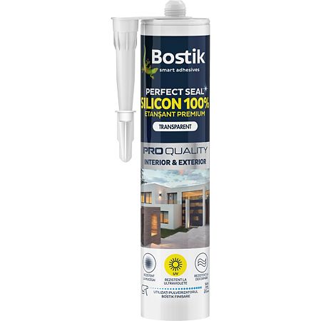  Silicon universal, transparent, Bostik, interior / exterior, 280ml