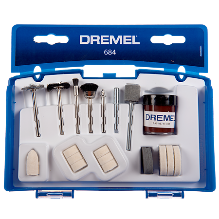 Set curatare Dremel 684, 20 piese