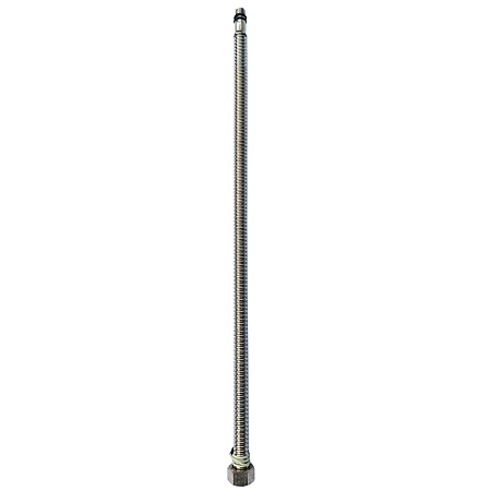 Racord pentru baterii Heko inox, filet interior-exterior, 60 cm, 3/8"