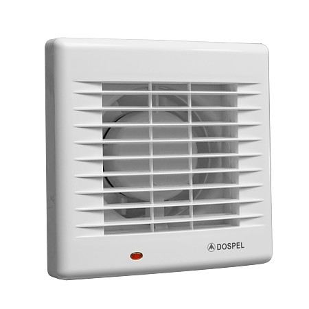 Ventilator axial cu grila automata Polo5 120AZ, D 120 mm, 17W, alb