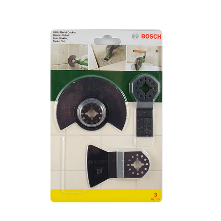 Set 3 accesorii Bosch, pentru faianta