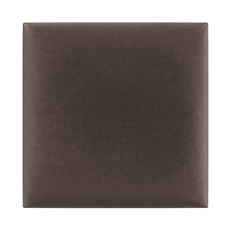 Panou decorativ tapitat, Simple R26, maro, patrat, 300 x 300 x 37 mm