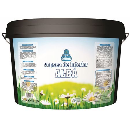 Vopsea lavabila interior Adeplast Primo, alb,10 l