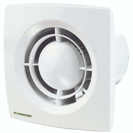 Ventilator Vents Domovent, D 125 mm, 16 W, 2400 rpm, 185 mc/h, alb