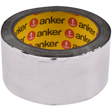 Banda adeziva aluminiu pentru etansare Anker, argintiu, 50 mm, 50 m