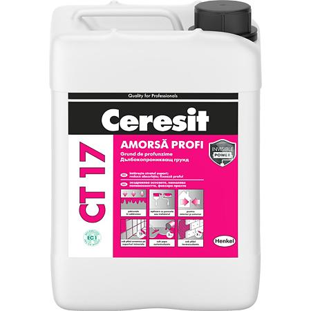 Amorsa perete Ceresit CT 17, interior/exterior, 10 L