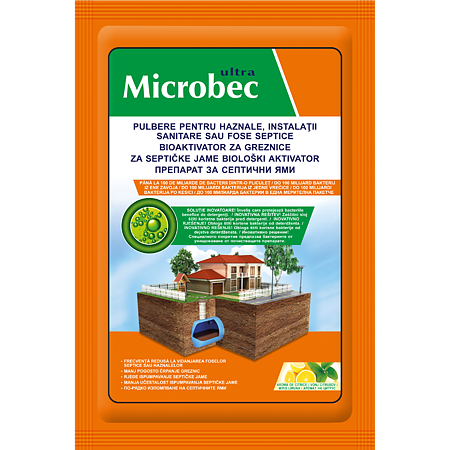 Tratament fose septice Bros Microbec, 25 grame