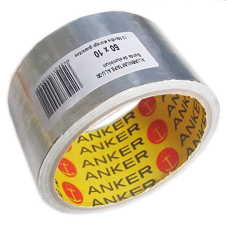 Banda adeziva aluminiu pentru etansare Anker, argintiu, 50 mm, 10 m