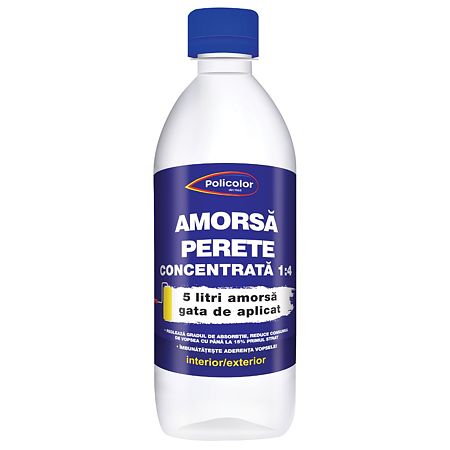 Amorsa perete Policolor, interior/exterior, 1 L