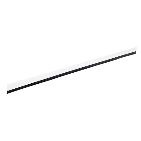 Prag izolator PVC cu perie Geko Staff, alb, 40 mm x 98 cm