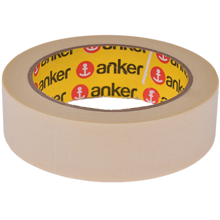 Banda mascare Anker 80 gr, alba, interior/exterior, 30 mm