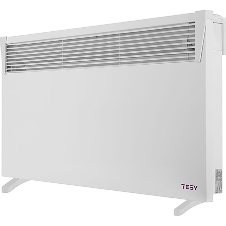 Convector electric de podea Tesy CN 03050MISF, 500 W, control mecanic, protectie antiinghet, alb, 46 x 44 x 9 cm