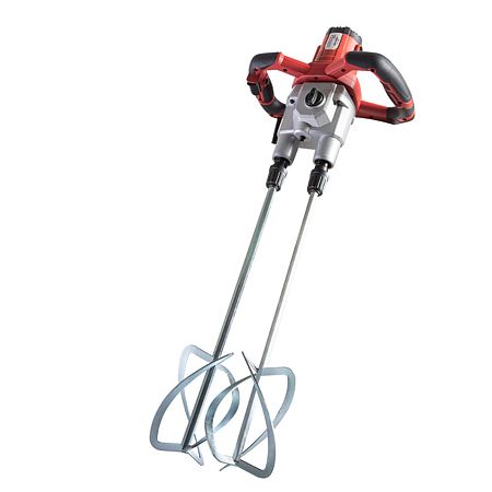 Amestecator materiale constructii electric Raider RDP-HM09, 1600 W, 460 - 620 rpm, 2 palete x 120 mm