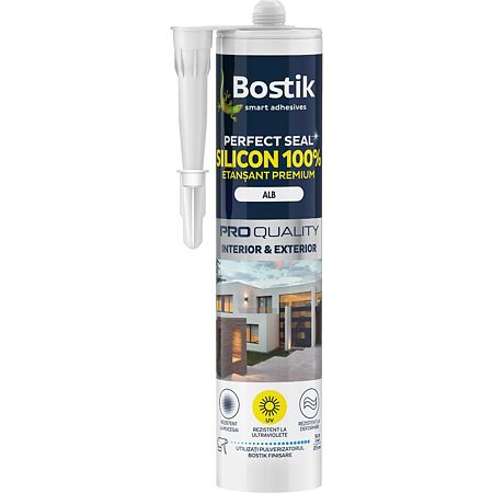  Silicon universal, alb, Bostik, interior / exterior, 280ml