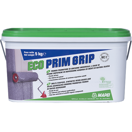 Amorsa aderenta Mapei Eco Prim Grip, interior/exterior, 5 kg