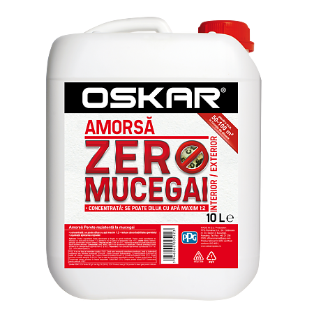  Amorsa perete Oskar zero mucegai, interior/exterior, 10 l 