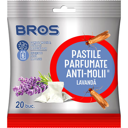 Bile parfumate impotriva moliilor Bros, 20 buc