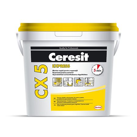 Mortar rapid Ceresit CX5 EXPRESS, interior/exterior 2 kg