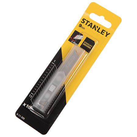 Lame cutter Stanley, 9 mm, set 10 bucati