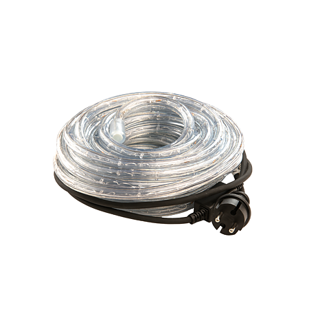 Tub luminos cu 24 LED-uri, rosu, 20 m, interior/exterior, alimentare inclusa