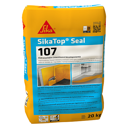 Mortar hidroizolant, Sikatop Seal 107, Componenta B,20 kg