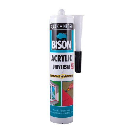 Silicon Acril Bison negru 300 ml