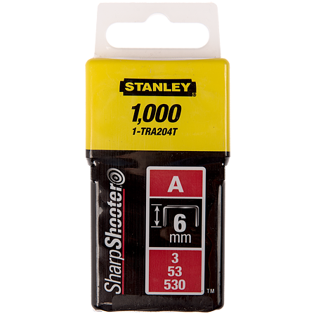 Capsele Stanley, de tip A, 6 mm, 1000 bucati