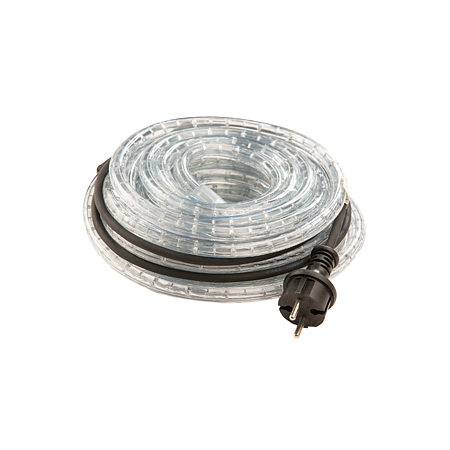 Tub luminos cu 36 minibecuri, alb, 20 m, interior/exterior, alimentare inclusa