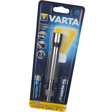 Lanterna VARTA Multi Led Aluminium Light 2AA