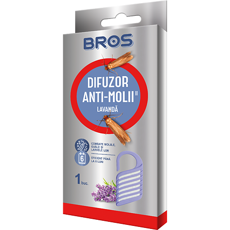 Difuzor cu agatator, Bros, lavanda