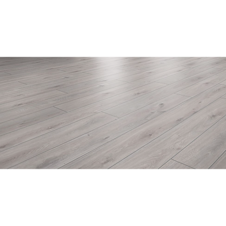 Parchet laminat 10 mm Kronotex Amazone Oak White, nuanta deschisa, clasa de trafic 33, click, 1380 x 157 mm