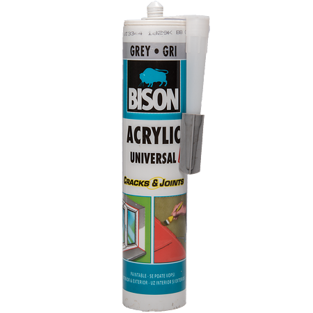 Silicon Acril Bison gri 300 ml