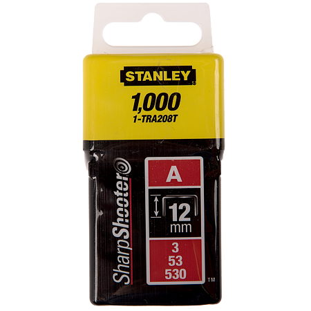 Capsele Stanley, de tip A, 12 mm, 1000 bucati