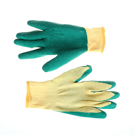 Manusi de protectie Dipper BLS DCT-9, verde, tricotate, fibre mixte, imersate in latex, marimea 8