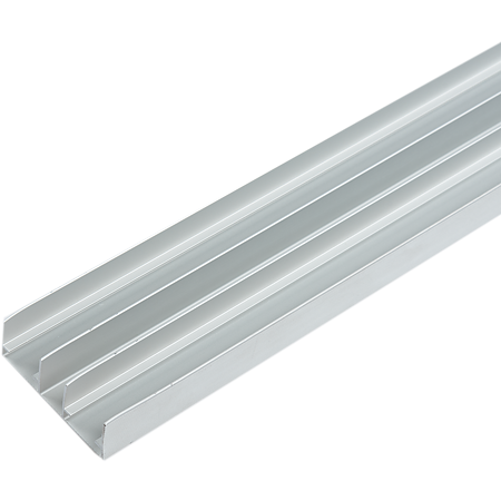 Profil de ghidare dublu pentru sistemul SCL 80 AY, lungime 3 m, dimensiuni 58 x 20 mm, material aluminiu 