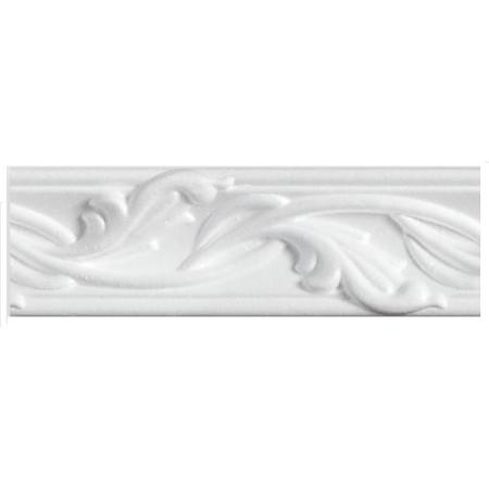 Bagheta decorativa 2812, alb, polistiren extrudat, 2 m