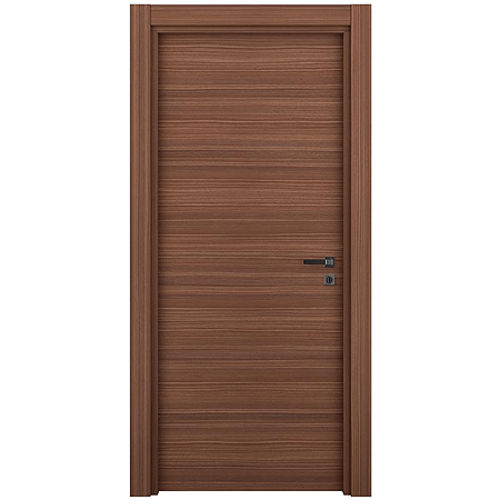 Usa interior plina Vario Door, stanga, striped walnut, 198 x 70 cm