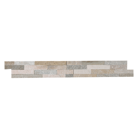 Piatra decorativa naturala Natimur exterior, multi bej, 40 x 10 cm