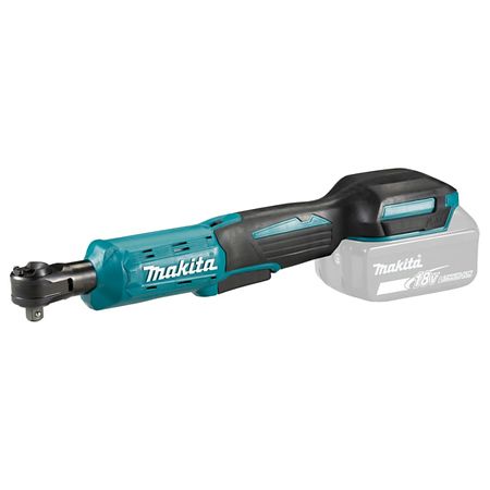 Cheie cu clichet Makita, 18 V, 4000 rpm, aspect cromat