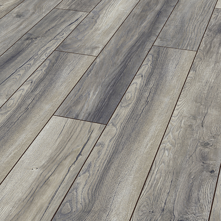 Parchet laminat 10 mm Kronotex Amazone 3572 Oak Harbour Grey, nuanta medie, stejar gri, clasa de trafic 33, click, 1380 x 157 mm