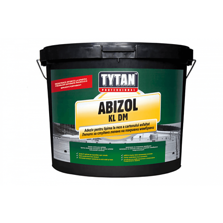 Adeziv bituminos lipire la rece hidroizolatie, Abizol KL DM Tytan Professional, negru, 18 kg