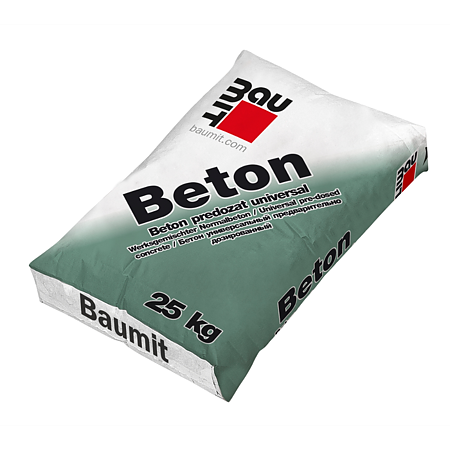 Beton predozat universal uscat, Baumit, interior / exterior, 25 kg