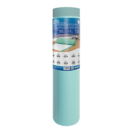 Folie parchet polietilena expandata Isoteckline MD Aqua Stop Roll, 3 mm, 12.5 x 1 m