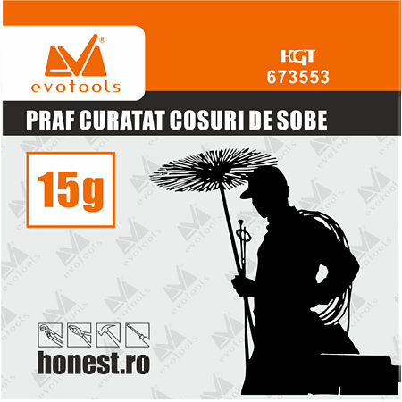 Praf curatat cosuri de sobe Evotools, 15 g