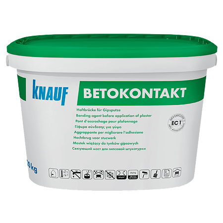 Amorsa suprafete neabsorbante din beton Knauf Betokontakt, interior, 20 kg