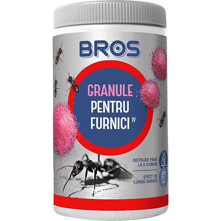 Granule impotriva furnicilor Bros, cutie cu dozator, 60 grame