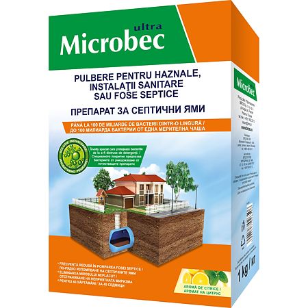 Tratament fose septice Bros Microbec, 1 kg