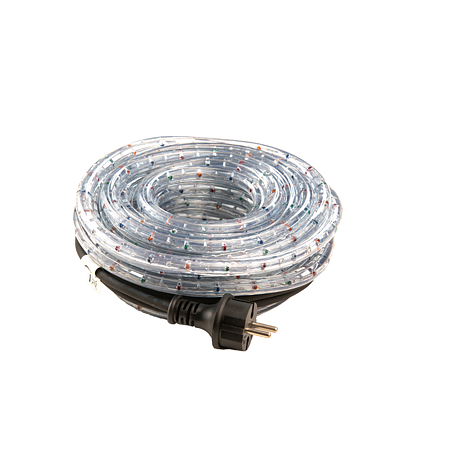 Tub luminos cu 36 minibecuri, multicolor, 20 m, interior/exterior, alimentare inclusa